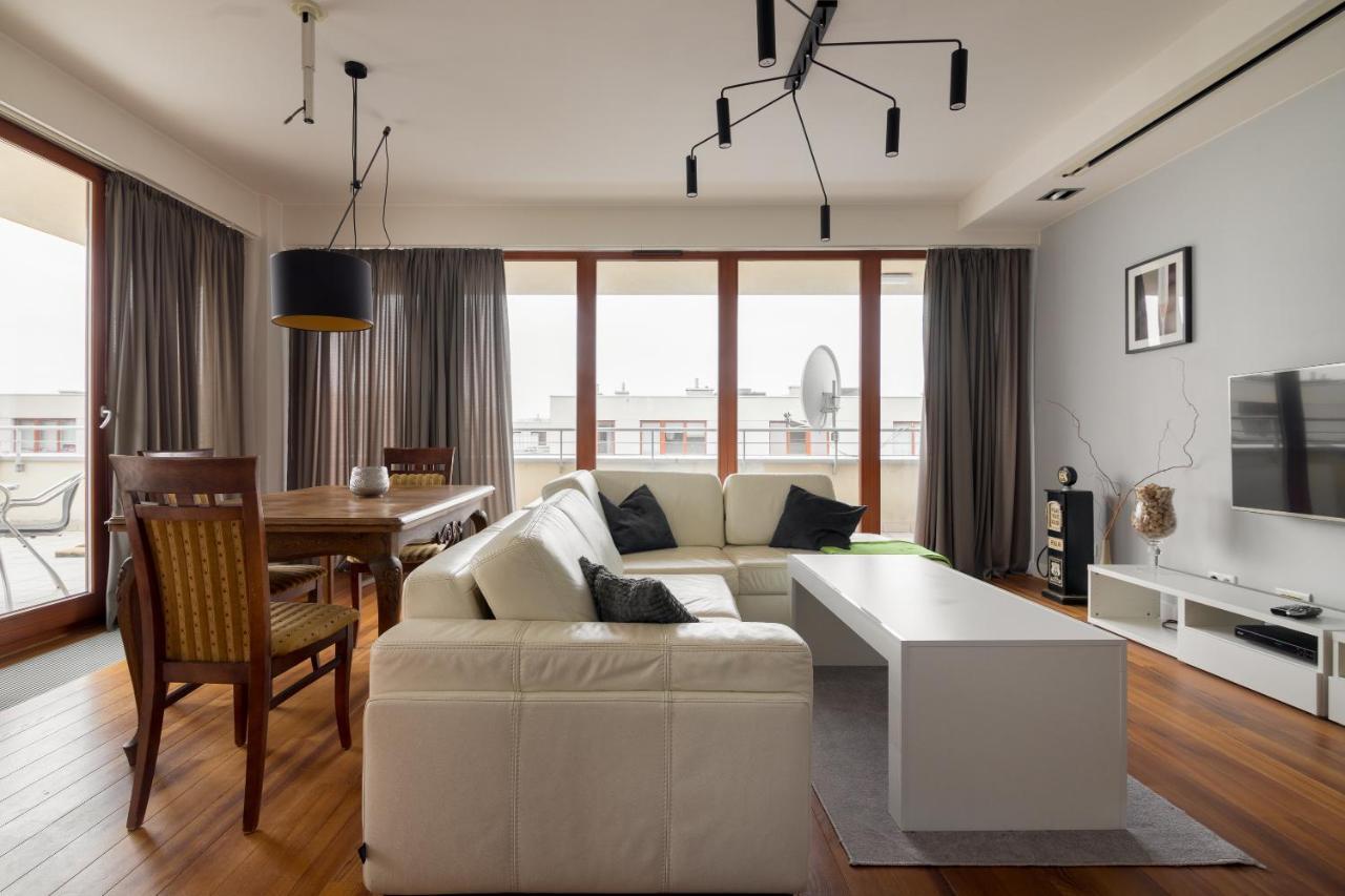 Hlonda Deluxe Apartment With Terrace Βαρσοβία Εξωτερικό φωτογραφία
